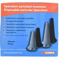 GIMA ref 31487 Auriculares Speculum desechables- Ø 2.5 mm- sin latex- color negro- compatibles con otoscopios…